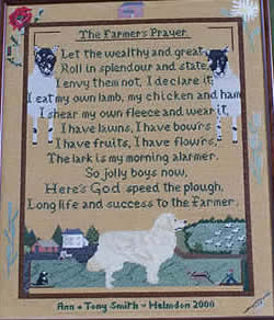 Farmers' prayer kneeler