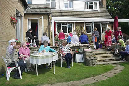 Fellowship garden party